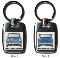 Austin Mini Cooper 1964-67 Keyring 5